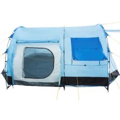 CampFeuer Zelt Super+ Für 4 Personen | Blau / Schwarz | 3000 Mm Wassersäule -Camping Store 1018 3 tunnelzelt bild4 2000px 1280x1280