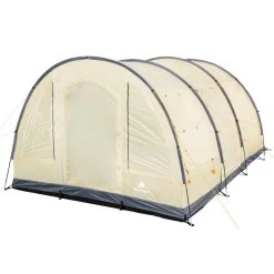 CampFeuer Tunnelzelt "TunnelX" | Creme / Grau | Familienzelt 5000 Mm -Camping Store 1050 4 tunnelzelt bild2 big 1280x1280