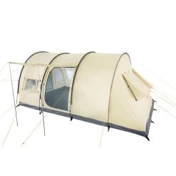 CampFeuer Tunnelzelt "TunnelX" | Creme / Grau | Familienzelt 5000 Mm -Camping Store 1050 4 tunnelzelt bild4 big 1280x1280