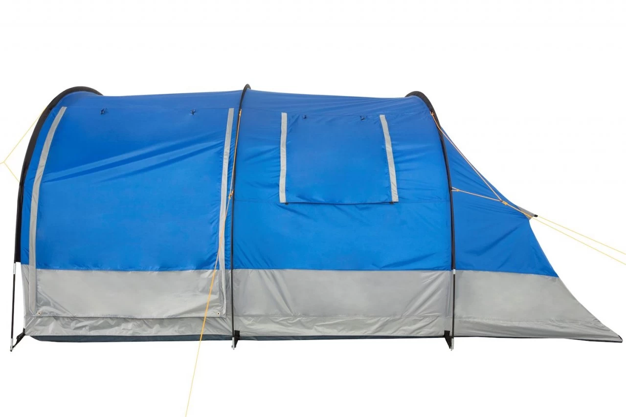 CampFeuer Zelt Smart Für 4 Personen | Blau/Grau, Tunnelzelt 2000 Mm Wassersäule 12 CampFeuer Zelt Smart Für 4 Personen | Blau/Grau, Tunnelzelt 2000 Mm Wassersäule – Bild 10