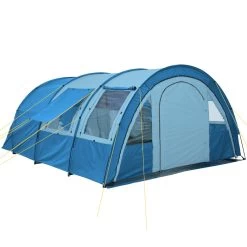 CampFeuer Zelt Multi Für 4 Personen | Blau / Hellbau | 5000 Mm Wassersäule 13 CampFeuer Zelt Multi Für 4 Personen | Blau / Hellbau | 5000 Mm Wassersäule -Camping Store 20 08 3 tunnelzelt bild2 big 1280x1280