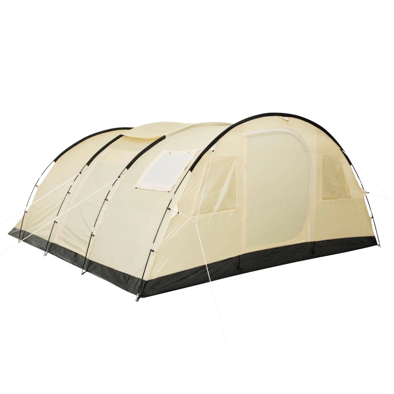 CampFeuer Zelt Caza Für 6 Personen | Beige/Sand | Tunnelzelt 5000 Mm Wassersäule 4 CampFeuer Zelt Caza Für 6 Personen | Beige/Sand | Tunnelzelt 5000 Mm Wassersäule – Bild 2