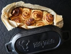 BBQ-Toro Gusseisen Bräter | 1 Liter | Bereits Eingebrannt | Dutch Oven, Gusstopf 8 BBQ-Toro Gusseisen Bräter | 1 Liter | Bereits Eingebrannt | Dutch Oven, Gusstopf -Camping Store BAKE2 mini braeter action 2000px 1280x1280