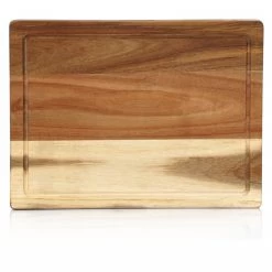 Mahlzeit Akazien Schneidebrett 40 X 30 X 3 Cm | Schneidebrett Holz Mit Saftrille -Camping Store BRE3 akazien schneidebrett bild2 2000px 1280x1280