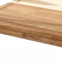 Mahlzeit Akazien Schneidebrett 40 X 30 X 3 Cm | Schneidebrett Holz Mit Saftrille -Camping Store BRE3 akazien schneidebrett bild3 2000px 1280x1280
