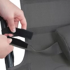 CampFeuer Sonnenliege Mit Dach, Anthrazit, Alu Campingliege Mit Arm Massagerollen, Gartenliege -Camping Store CALI14A Campingliege Bild4 2000px 1280x1280