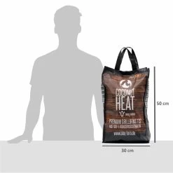 BBQ-Toro Coconut Heat | 10 Kg | Premium Grillbriketts Aus 100 % Kokosnuss -Camping Store COCO 10 holzkohle bild4 2000px 1280x1280