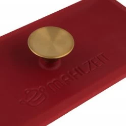 Mahlzeit Gusseisen Bräter Mit Deckel Emailliert, 3 Liter, Dark Cherry, Schmortopf, Bratentopf -Camping Store DOSQ3Er dutch oven braeter emailliert bild4 2000px 1280x1280