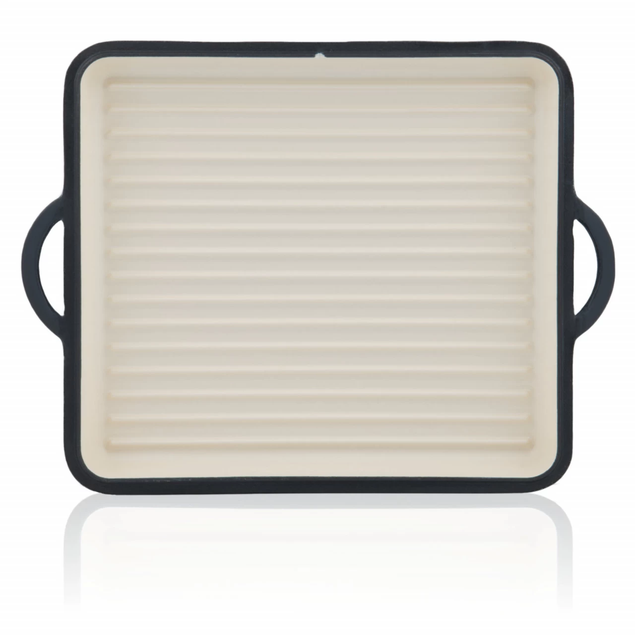 Mahlzeit Gusseisen Bräter Emailliert | 10,8 Liter | Blue Berry | Bräter 2in1 Mit Bratpfanne 7 Mahlzeit Gusseisen Bräter Emailliert | 10,8 Liter | Blue Berry | Bräter 2in1 Mit Bratpfanne – Bild 5