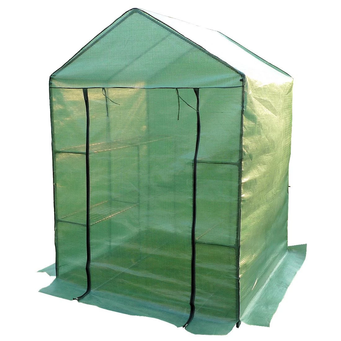 Zelsius Folien Gewächshaus Mit 8 Ablagen, 195x143x143 Cm, Tomatenhaus 5 Zelsius Folien Gewächshaus Mit 8 Ablagen, 195x143x143 Cm, Tomatenhaus – Bild 3