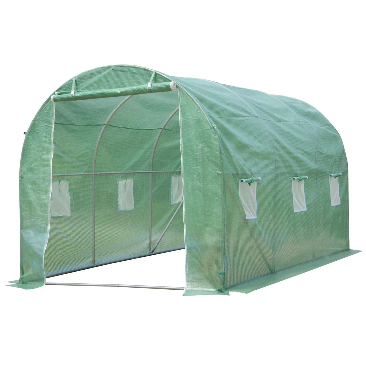 Zelsius Foliengewächshaus (L) 3 X (B) 2 X (H) 2 M, Stabiles Tomatengewächshaus, Folienzelt 3 Zelsius Foliengewächshaus (L) 3 X (B) 2 X (H) 2 M, Stabiles Tomatengewächshaus, Folienzelt