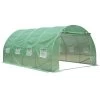 Zelsius Foliengewächshaus (L) 4 X (B) 3 X (H) 2 M, Stabiles Tomatengewächshaus, Folienzelt