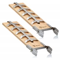 BBQ-Toro 2x Flammlachsbrett Für Fisch Und Lachsfilets | Inkl. Halterung