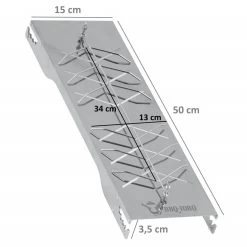 BBQ-Toro Edelstahl Flammlachsbrett Für Fisch (2 Stück) | Lachsbrett Für Grill -Camping Store FISCH3 flammlachsbrett massbild 2000px 1280x1280 1