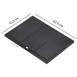 BBQ-Toro Gusseisen Grillplatte 42,5 X 31,5 Cm, Wendeplatte Pre-seasoned, Grillpfanne, BBQ Plancha -Camping Store GP20 Grillplatte Bild6 2000px 1280x1280