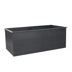 Zelsius Hochbeet Für Garten, 200 X 100 X 77 Cm | Anthrazit RAL 7016 | Terrasse Oder Balkon