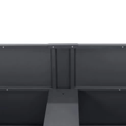 Zelsius Hochbeet Für Garten, 200 X 100 X 77 Cm | Anthrazit RAL 7016 | Terrasse Oder Balkon -Camping Store HOBE3A hochbeet bild5 2000px neu 1280x1280