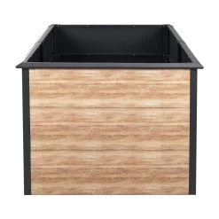 Zelsius Hochbeet Für Garten, 200 X 100 X 77 Cm, Holzoptik | Anthrazit RAL 7016 | Terrasse Oder Balko -Camping Store HOBE3H hochbeet bild3 2000px neu 1280x1280