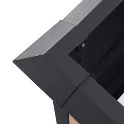 Zelsius Hochbeet Für Garten, 200 X 100 X 77 Cm, Holzoptik | Anthrazit RAL 7016 | Terrasse Oder Balko -Camping Store HOBEH hochbeet bild1 2000px neu 1280x1280