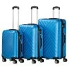Zelsius Koffer Set 3 Stück, Blau, ABS Hartschalenkoffer Mit Zahlenschloss Und Innen Trennwand 1 Zelsius Koffer Set 3 Stück, Blau, ABS Hartschalenkoffer Mit Zahlenschloss Und Innen Trennwand -Camping Store LUG1 Set3B Bild1 2000px 1280x1280