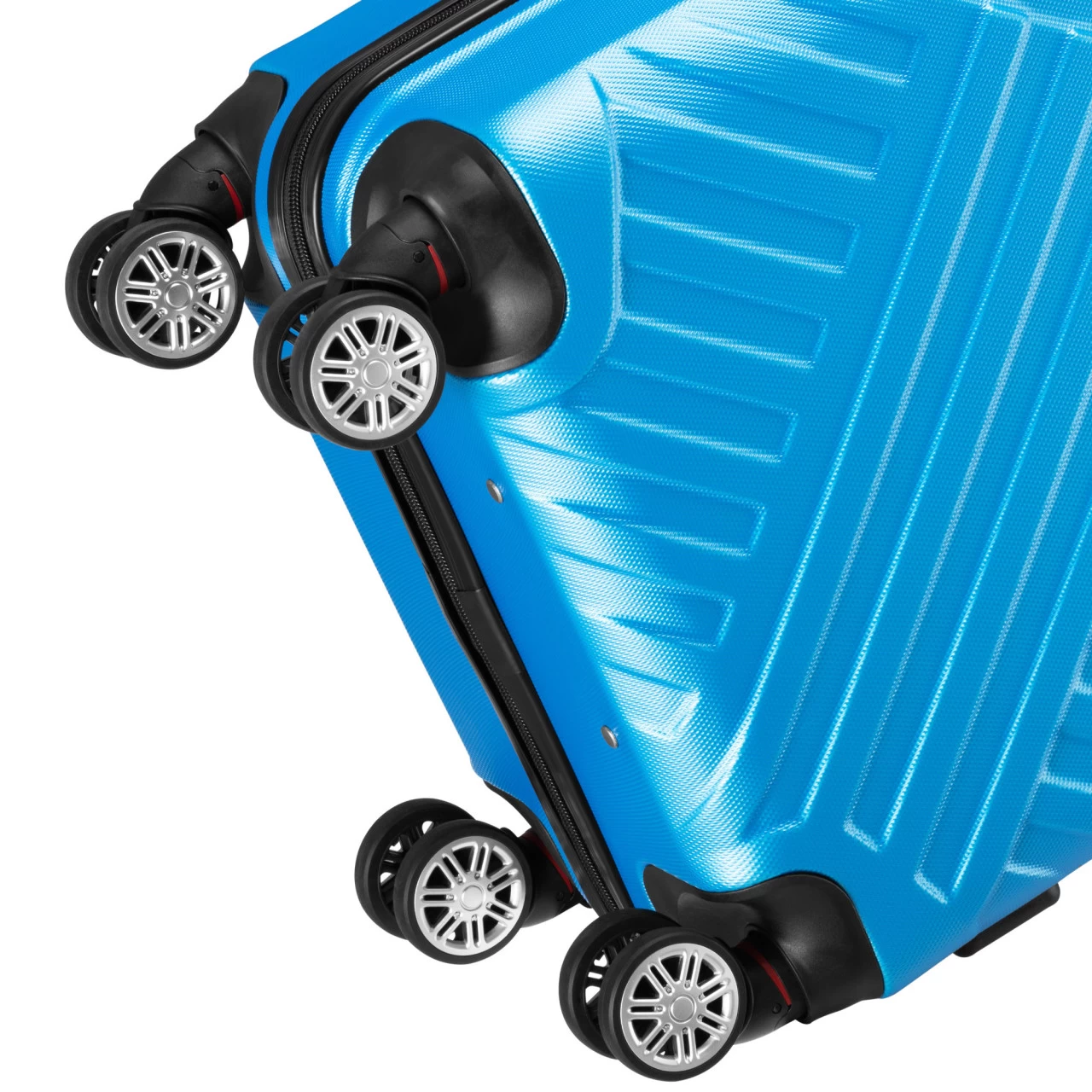 Zelsius Koffer Set 3 Stück, Blau, ABS Hartschalenkoffer Mit Zahlenschloss Und Innen Trennwand 10 Zelsius Koffer Set 3 Stück, Blau, ABS Hartschalenkoffer Mit Zahlenschloss Und Innen Trennwand – Bild 8