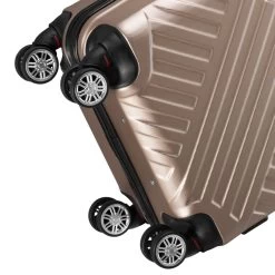 Zelsius Koffer Set 3 Stück, Champagner, ABS Hartschalenkoffer Mit Zahlenschloss Und Innen Trennwand -Camping Store LUG1 Set3C Bild5 2000px 1280x1280