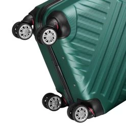 Zelsius Koffer Set 3 Stück, Petrol Grün, ABS Hartschalenkoffer Mit Zahlenschloss Und Innen Trennwand -Camping Store LUG1 Set3D Bild5 2000px 1280x1280