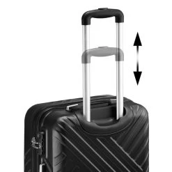 Zelsius Koffer Set 3 Stück, Schwarz, ABS Hartschalenkoffer Mit Zahlenschloss Und Innen Trennwand 15 Zelsius Koffer Set 3 Stück, Schwarz, ABS Hartschalenkoffer Mit Zahlenschloss Und Innen Trennwand -Camping Store LUG1 Set3S Bild11 2000px 1280x1280