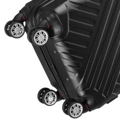 Zelsius Koffer Set 3 Stück, Schwarz, ABS Hartschalenkoffer Mit Zahlenschloss Und Innen Trennwand 19 Zelsius Koffer Set 3 Stück, Schwarz, ABS Hartschalenkoffer Mit Zahlenschloss Und Innen Trennwand -Camping Store LUG1 Set3S Bild5 2000px 1280x1280