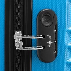 Zelsius Koffer Set 4 Stück, Blau, ABS Hartschalenkoffer Mit Zahlenschloss Und Innen Trennwand 19 Zelsius Koffer Set 4 Stück, Blau, ABS Hartschalenkoffer Mit Zahlenschloss Und Innen Trennwand -Camping Store LUG2 Set4B Bild5 2000px 1280x1280