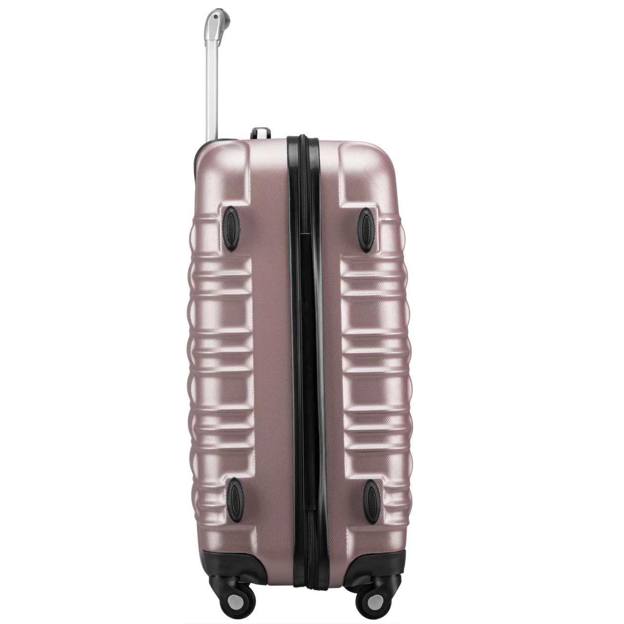 Zelsius Koffer Set 4 Stück, Rosé, ABS Hartschalenkoffer Mit Zahlenschloss Und Innen Trennwand 9 Zelsius Koffer Set 4 Stück, Rosé, ABS Hartschalenkoffer Mit Zahlenschloss Und Innen Trennwand – Bild 7