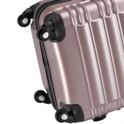 Zelsius Koffer Set 4 Stück, Rosé, ABS Hartschalenkoffer Mit Zahlenschloss Und Innen Trennwand 20 Zelsius Koffer Set 4 Stück, Rosé, ABS Hartschalenkoffer Mit Zahlenschloss Und Innen Trennwand -Camping Store LUG2 Set4P Bild4 2000px 1280x1280