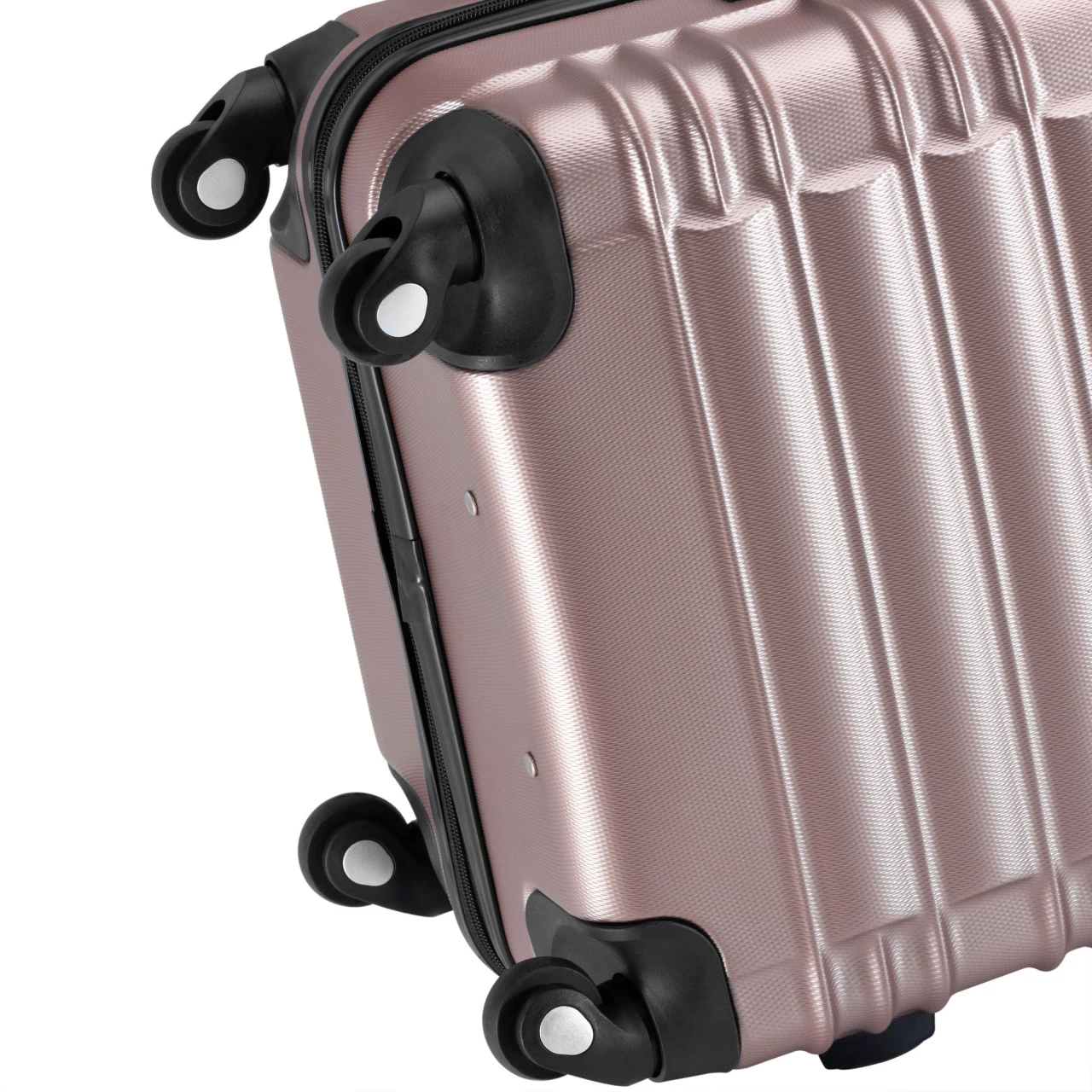 Zelsius Koffer Set 4 Stück, Rosé, ABS Hartschalenkoffer Mit Zahlenschloss Und Innen Trennwand 11 Zelsius Koffer Set 4 Stück, Rosé, ABS Hartschalenkoffer Mit Zahlenschloss Und Innen Trennwand – Bild 9