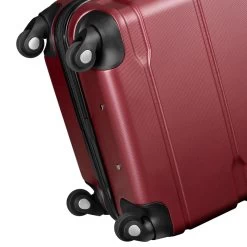 Zelsius Koffer Set 3 Stück, Rot, ABS Hartschalenkoffer Mit Zahlenschloss Und Innen Trennwand -Camping Store LUG3 Set3R Koffer Set Bild6 2000px 1280x1280