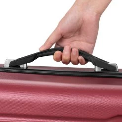 Zelsius Koffer Set 3 Stück, Rot, ABS Hartschalenkoffer Mit Zahlenschloss Und Innen Trennwand -Camping Store LUG3 Set3R Koffer Set Bild7 2000px 1280x1280