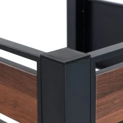 Zelsius Mülltonnenverkleidung Für 3 Mülltonnen, Anthrazit RAL7016, Sichtschutz, Holzoptik -Camping Store MZAUN1 Muelltonnenzaun Bild5 2000px 1280x1280 3