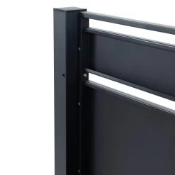 Zelsius Mülltonnenverkleidung Für 1 Mülltonne, Anthrazit RAL7016, Sichtschutz, Holzoptik -Camping Store MZAUN1 Muelltonnenzaun Bild6 2000px 1280x1280 2