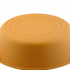 Mahlzeit Gusseisen Schmortopf | 4,4 Liter | Rund, Orange | Gusseisen Emailliert -Camping Store PAN1E emaillierter gusstopf orange bild6 2000px 1280x1280