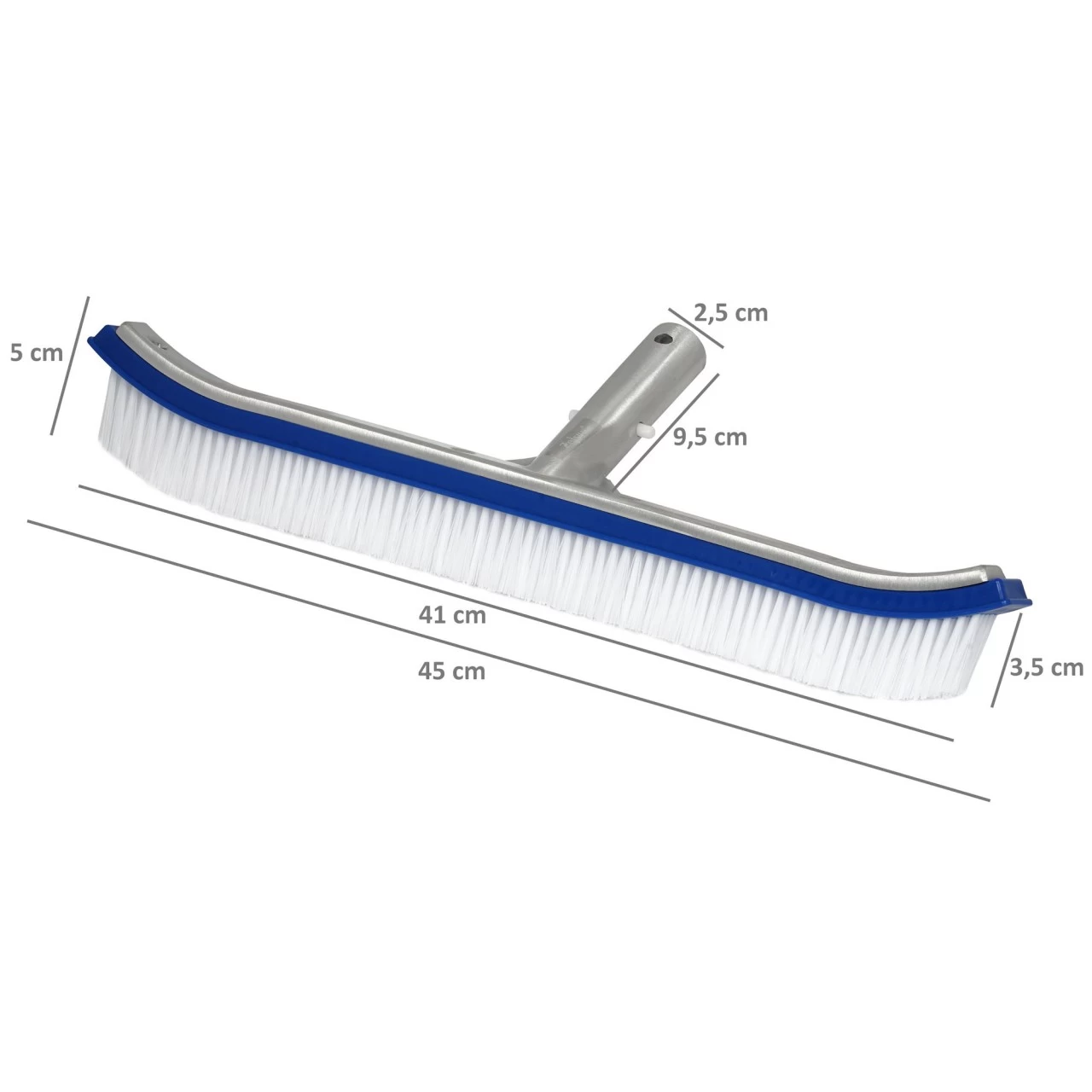 Zelsius Poolbürste Mit Abgerundeten Ecken, Pool Bodenreiniger Für Teleskopstange 7 Zelsius Poolbürste Mit Abgerundeten Ecken, Pool Bodenreiniger Für Teleskopstange – Bild 5
