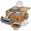 CampFeuer Picknickkorb 4 Personen Mit Serviertisch Und Geschirr-Set, 25-teilig, Weidenkorb -Camping Store PINIKO4 Picknickkorb Bild1 2000px v2 1280x1280
