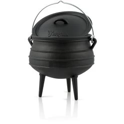 BBQ-Toro Potjie #2, Für 4 - 8 Personen, 6 Liter, Gusseisen Kochtopf