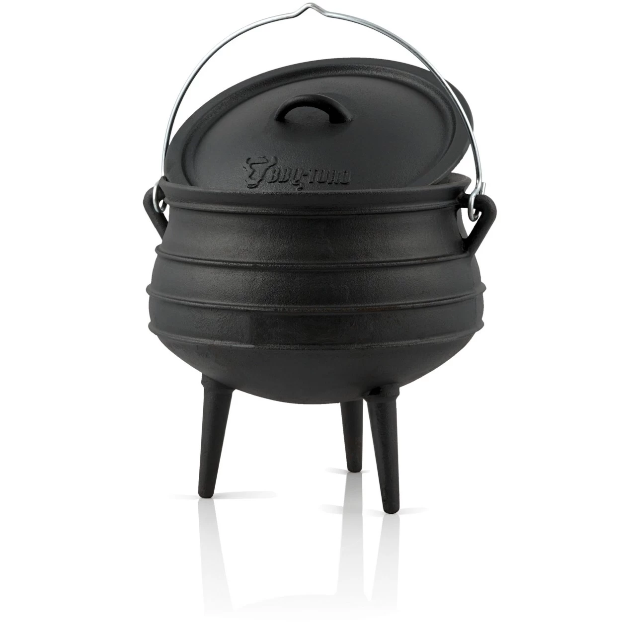 BBQ-Toro Potjie #4, Für 14 - 20 Personen, 12 Liter, Gusseisen Kochtopf 3 BBQ-Toro Potjie #4, Für 14 - 20 Personen, 12 Liter, Gusseisen Kochtopf