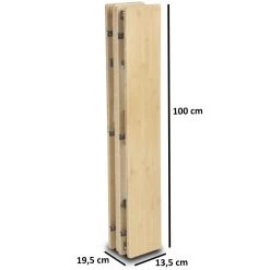 CampFeuer Bambus Campingtisch 100 X 65 Cm, Klapptisch, Faltbarer Bambustisch, Gartentisch -Camping Store TIS1 Bambustisch Bild7 2000px 1280x1280