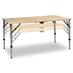 CampFeuer Bambus Campingtisch 120 X 70 Cm, Klapptisch, Faltbarer Bambustisch, Gartentisch -Camping Store TIS3 Bambustisch Bild4 2000px 2 1280x1280