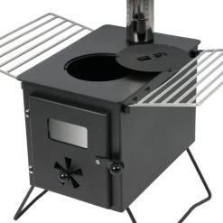 CampFeuer Zeltofen | 54,5 X 38,5 X 259,5 Cm | Zeltheizung Camping, Zelt Ofen Outdoor 18 CampFeuer Zeltofen | 54,5 X 38,5 X 259,5 Cm | Zeltheizung Camping, Zelt Ofen Outdoor -Camping Store ZO2 zeltofen eckig fenster bild4 2000px neu 1280x1280