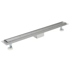 Zelsius Edelstahl Duschablauf "Mildura" Befliesbar | 90 Cm Ablauf Rechteckig