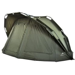 CampFeuer Angelzelt "Hurricane" | 2 Mann Karpfenzelt | Bivvy | 10.000 Mm