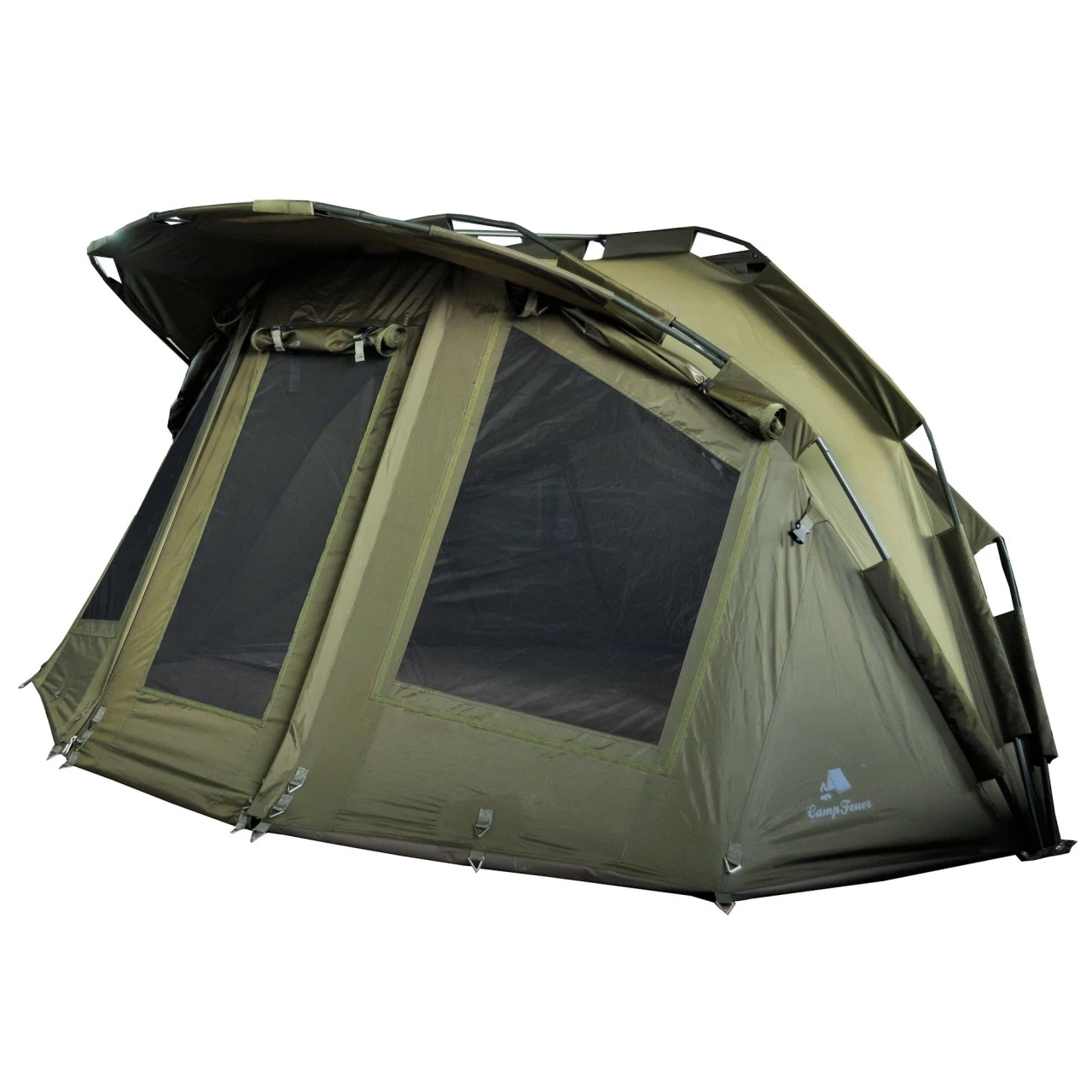 CampFeuer Angelzelt "Storm" | 2 Mann Karpfenzelt | Bivvy | 3.000 Mm 3 CampFeuer Angelzelt "Storm" | 2 Mann Karpfenzelt | Bivvy | 3.000 Mm