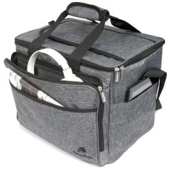 CampFeuer Kühltasche 30 Liter, Grau-meliert, Leicht Und Wasserdicht -Camping Store bag1 kuehltasche bild3 2000px 1280x1280