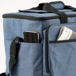 CampFeuer Kühltasche 30 Liter, Blau-meliert, Leicht Und Wasserdicht 10 CampFeuer Kühltasche 30 Liter, Blau-meliert, Leicht Und Wasserdicht -Camping Store bag1b kuehltasche bild4 2000px 1280x1280